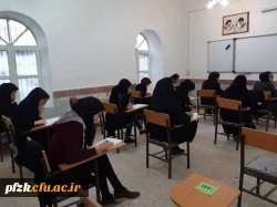 برگزاریرو بازدید از برگزاری امتحانات پایان ترم نیم سال اول تحصیلی ۹۸-۹۹ 5