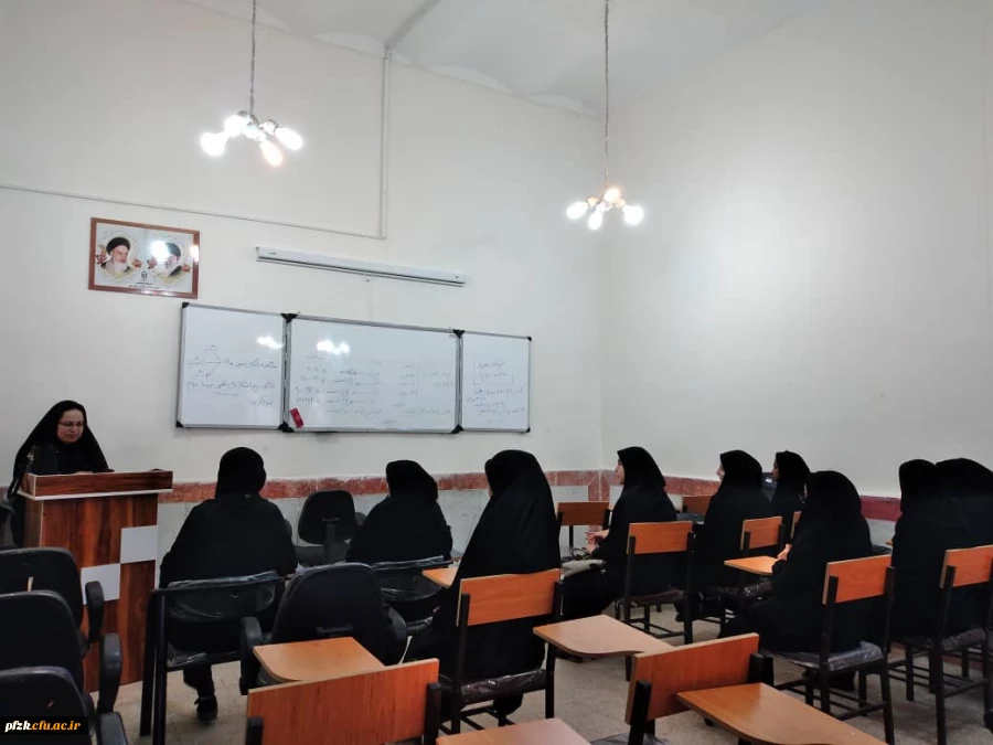 برگزاری کلاس های نیمسال دوم تحصیلی ۹۸_۹۹ در پردیس فاطمه الزهرا (س) 2