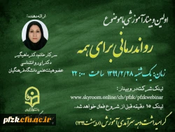 اولین وبینار آموزشی با موضوع :روان درمانی برای همه 2