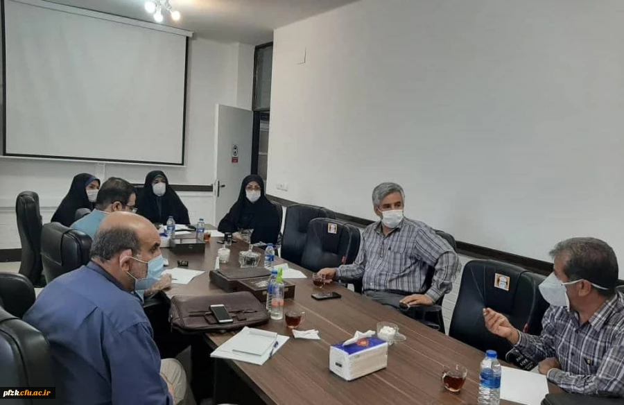 جلسه شورای آموزش مجازی پردیس حضرت فاطمه الزهرا (س) خوزستان (خواهران) 2