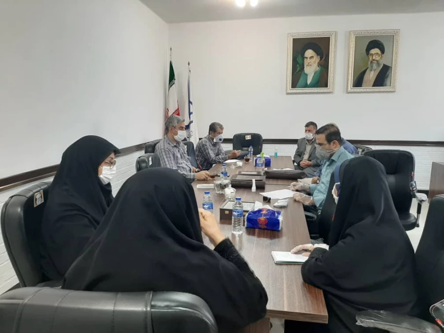 جلسه شورای آموزش مجازی پردیس حضرت فاطمه الزهرا (س) خوزستان (خواهران) 2