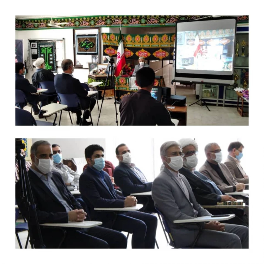 آیین استقبال از سال تحصیلی جدید ۱۴۰۰_۱۳۹۹ دانشگاه فرهنگیان فاطمه الزهرا(س) خوزستان