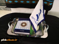 تحویل پرچم دانشگاه فرهنگیان به دانشجوی جدیدالورود