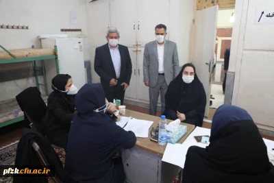 بازدید ریاست اداره کل آموزش و پرورش استان خوزستان از محل برگزاری مصاحبه پردیس حضرت فاطمه الزهرا(س) اهواز