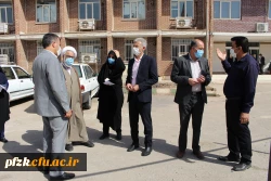 بازدید ریاست دانشگاه فرهنگیان استان خوزستان از شروع فرایند مصاحبه دانشگاه فرهنگیان 1399