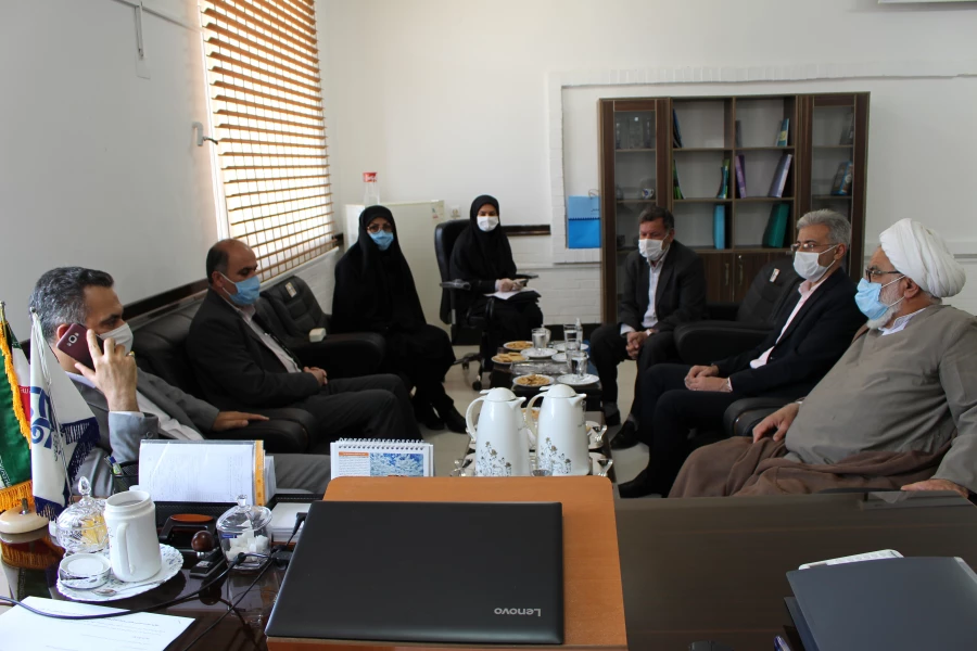 بازدید ریاست دانشگاه فرهنگیان استان خوزستان از شروع فرایند مصاحبه داوطلبان 1399