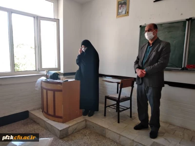 بازدید رئیس هسته گزینش اداره کل استان خوزستان از روند برگزاری مصاحبه و گزینش داوطلبان دانشگاه فرهنگیان