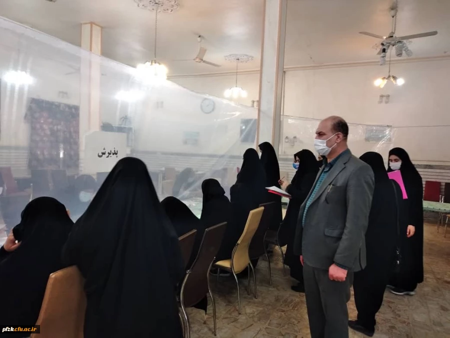 بازدید رئیس هسته گزینش اداره کل آموزش و پرورش استان خوزستان