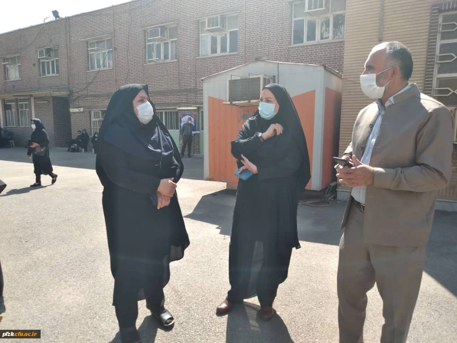 بازدید رئیس اداره کل سلامت و تربیت بدنی آموزش و پرورش استان خوزستان