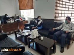 بازدید کارشناس اداره بهداشت از پردیس حضرت فاطمه الزهرا(س) خوزستان