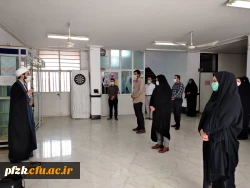 تجمع اعتراض آمیز در محکومیت به اهانت پیامبر اعظم (ص) در پردیس حضرت فاطمه الزهرا(س) اهواز