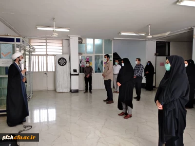 تجمع اعتراض آمیز در محکومیت به اهانت پیامبر اعظم (ص) در پردیس حضرت فاطمه الزهرا(س) اهواز