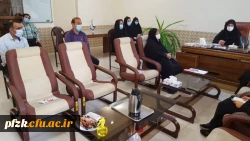 بازدید سرکار خانم دکتر درخشان فرد سرپرست پردیس حضرت فاطمه الزهرا(س) خوزستان از مرکز خدیجه کبری(س) دزفول