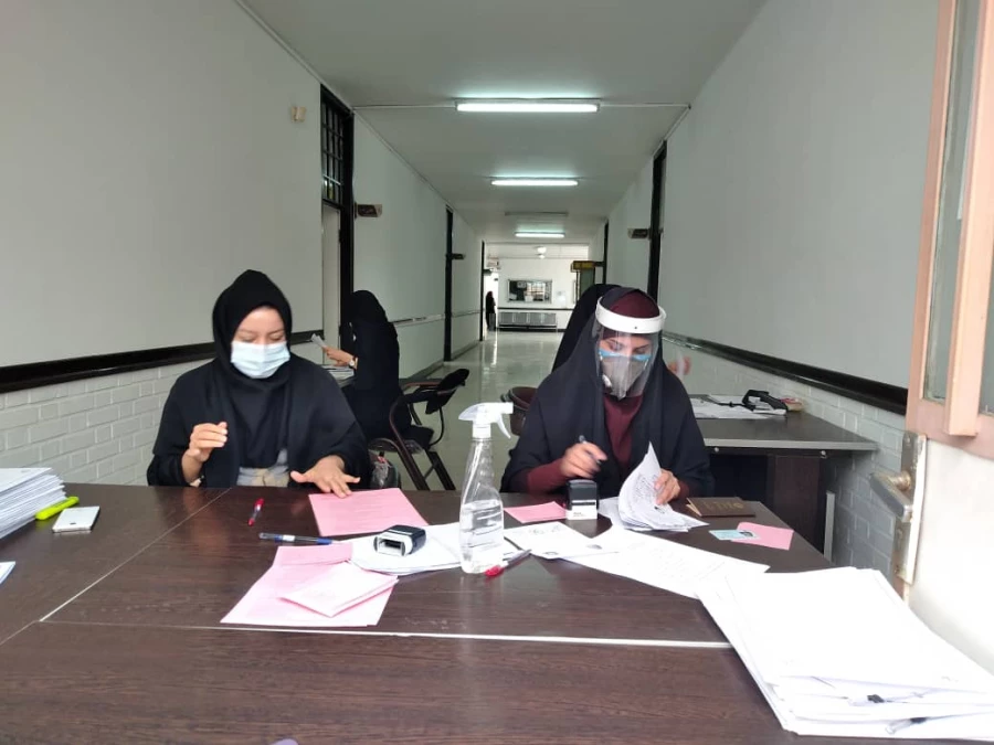 گزارش تصویری از ثبت نام حضوری دانشجویان ورودی 99