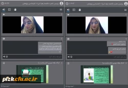 وبینار کارگاه مقاله نویسی با حضور  سرکار خانم دکتر سلامت نیا و جمعی از دانشجویان