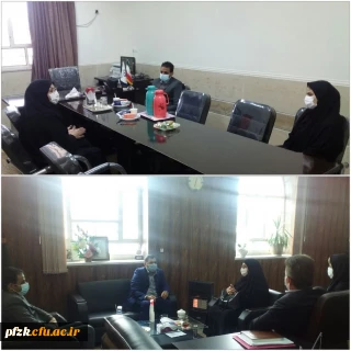 بازدید سرکار خانم دکتر درخشان فرد سرپرست پردیس حضرت فاطمه الزهرا(س) خوزستان از مرکز مهارت آموزان دانیال نبی(ع) شوش