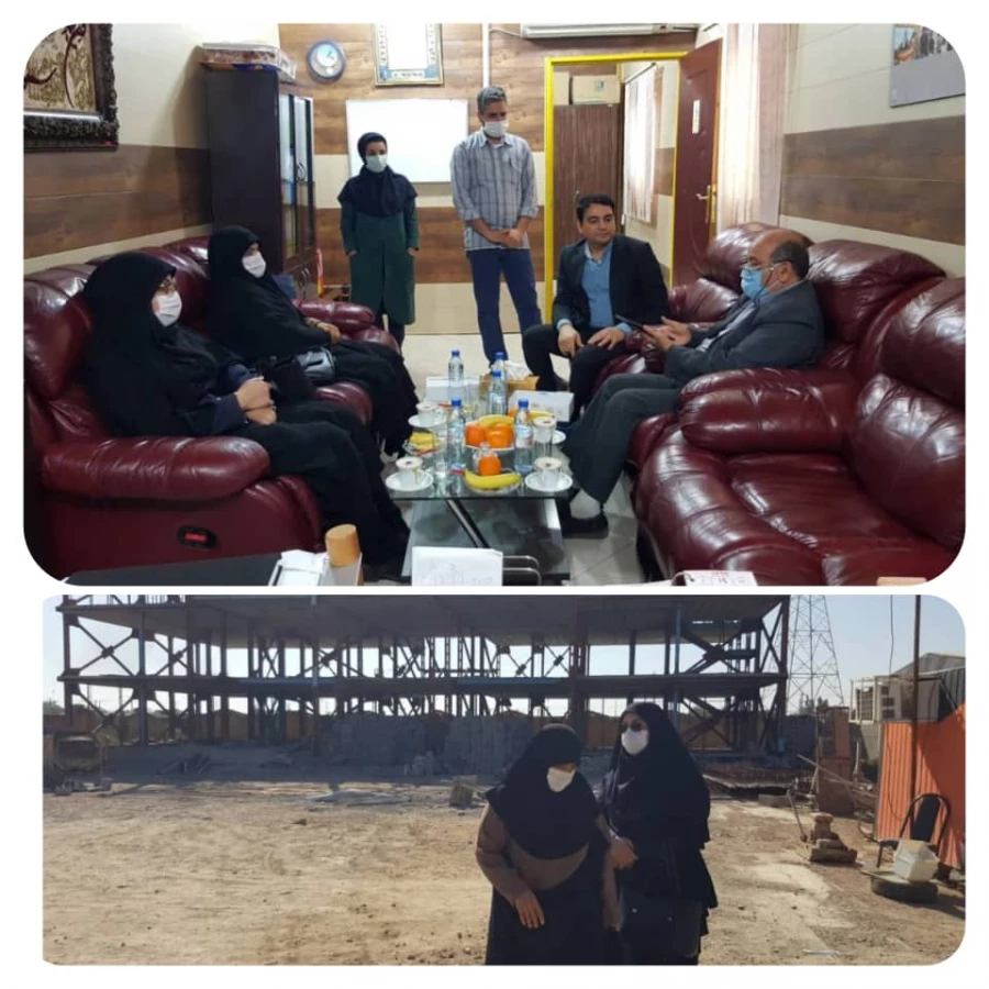 بازدید دوره ای سرپرست پردیس حضرت فاطمه زهرا(س) از واحدهای تابعه در استان