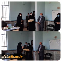 بازدید دوره ای سرپرست پردیس حضرت فاطمه زهرا(س) از واحدهای تابعه در استان