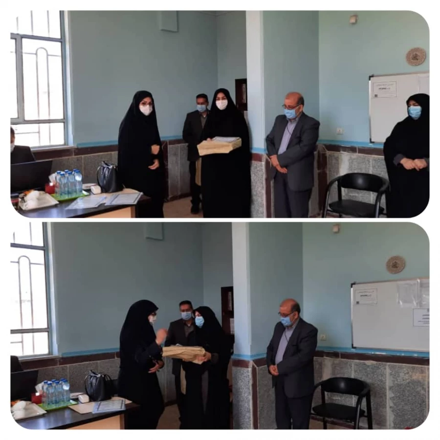 بازدید دوره ای سرپرست پردیس حضرت فاطمه زهرا(س) از واحدهای تابعه در استان