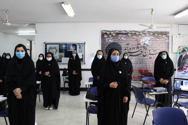 آیین استقبال از نو دانشجویان پردیس حضرت فاطمه الزهرا(س) خوزستان