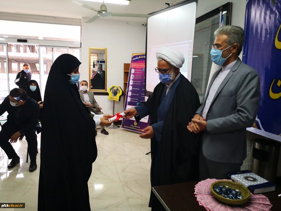 آیین استقبال از نو دانشجویان پردیس حضرت فاطمه الزهرا(س) خوزستان