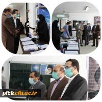 بازدید سرگروه محترم کارگروه مرکزی آزمون استخدامی ماده 28 و هیئت همراه از روند مصاحبه ها در پردیس حضرت فاطمه الزهرا(س) اهواز 
