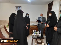 برگزاری مراسم تکریم و معارفه معاون هماهنگی مرکز خدیجه کبری(س)دزفول با حضور سرپرست پردیس حضرت فاطمه الزهرا(س) اهواز 2