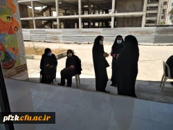 گزارش تصویری مصاحبه های عمومی گزینش آزمون استخدام پیمانی ماده ۲۸ در پردیس حضرت فاطمه الزهرا(س) اهواز