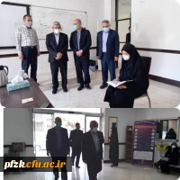 بازدید مدیر کل آموزش و پرورش خوزستان از محل برگزاری مصاحبه های عمومی گزینش آزمون استخدام پیمانی ماده ۲۸ در پردیس حضرت فاطمه الزهرا(س) اهواز