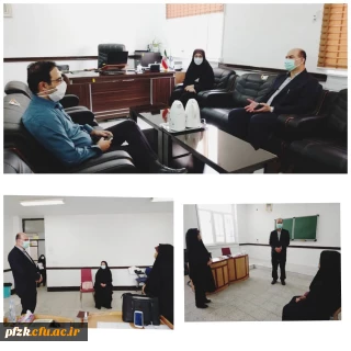 بازدید رئیس هسته گزینش اداره کل خوزستان از محل برگزاری مصاحبه های عمومی گزینش آزمون استخدام پیمانی ماده ۲۸ در پردیس حضرت فاطمه الزهرا(س) اهواز