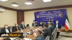 نشست دکترخنیفر با نمایندگان و مسئولان شهرستانهای آبادان و خرمشهر در سازمان منطقه آزاد اروند