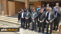 بازدید دکتر خنیفر از مکان پیشنهادی مسئولان خرمشهر برای راه اندازی مرکز مهارت آموزان خرمشهر