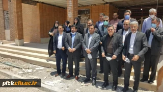 بازدید دکتر خنیفر از مکان پیشنهادی مسئولان خرمشهر برای راه اندازی مرکز مهارت آموزان خرمشهر