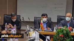 دیدار مدیر دانشگاه فرهنگیان کشور به همراه نماینده آبادان با رئیس پالایشگاه نفت آبادان