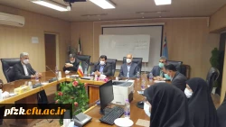 دیدار مدیر دانشگاه فرهنگیان کشور به همراه نماینده آبادان با رئیس پالایشگاه نفت آبادان