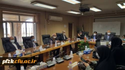 دیدار مدیر دانشگاه فرهنگیان کشور به همراه نماینده آبادان با رئیس پالایشگاه نفت آبادان