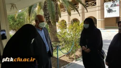 دیدار مدیر دانشگاه فرهنگیان کشور به همراه نماینده آبادان با رئیس پالایشگاه نفت آبادان