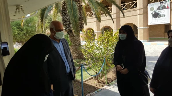 دیدار مدیر دانشگاه فرهنگیان کشور به همراه نماینده آبادان با رئیس پالایشگاه نفت آبادان