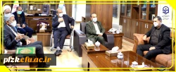 دیدار دکتر خنیفر و هیات همراه با استاندار خوزستان