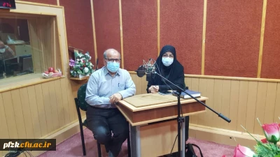 برنامه رادیویی معاون مدیریت استانی و سرپرست پردیس دخترانه فاطمه الزهرا (س) اهواز برای انتخاب رشته کنکوری ها