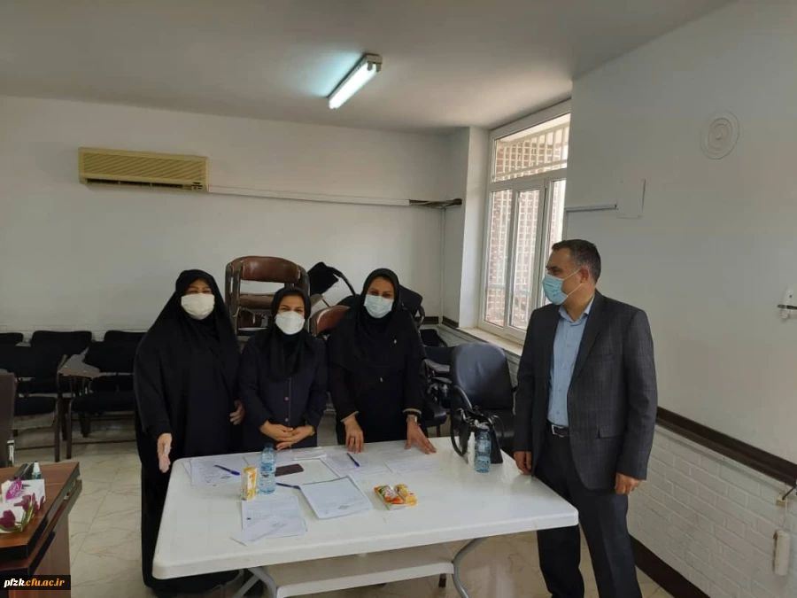 بازدید جناب آقای دکتر چلداوی معاونت پژوهش اداره کل آموزش و پرورش خوزستان از پردیس حضرت فاطمه الزهرا(س) اهواز