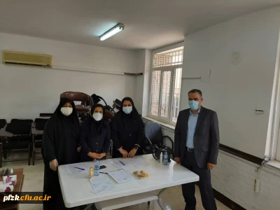 بازدید جناب آقای دکتر چلداوی معاونت پژوهش اداره کل آموزش و پرورش خوزستان از پردیس حضرت فاطمه الزهرا(س) اهواز