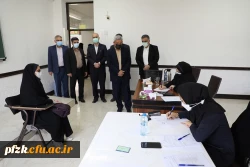بازدید مدیرکل آموزش و پرورش خوزستان از مصاحبه داوطلبان دانشگاه فرهنگیان پردیس حضرت فاطمه الزهرا(س) اهواز 