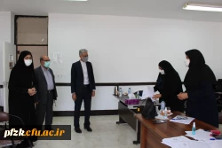 بازدید مدیر امور پردیس های استان خوزستان از روند برگزاری مصاحبه داوطلبان ورود به دانشگاه فرهنگیان 