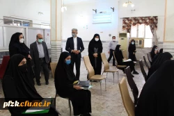 بازدید مدیر امور پردیس های استان خوزستان از روند برگزاری مصاحبه داوطلبان ورود به دانشگاه فرهنگیان 