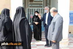 بازدید مدیر امور پردیس های استان خوزستان از روند برگزاری مصاحبه داوطلبان ورود به دانشگاه فرهنگیان 