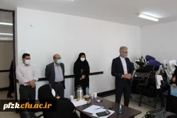 بازدید مدیر امور پردیس های استان خوزستان از روند برگزاری مصاحبه داوطلبان ورود به دانشگاه فرهنگیان 