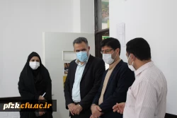 بازدید رئیس اداره برنامه ریزی دوره های بلند مدت وزارت متبوع از پردیس حضرت فاطمه الزهرا(س) اهواز
