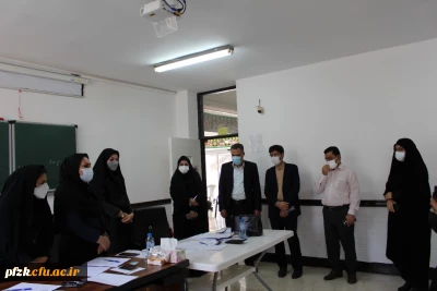 بازدید رئیس محترم برنامه ریزی دوره های بلند مدت وزارت آموزش و پرورش از پردیس حضرت فاطمه الزهرا(س) اهواز