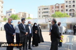 بازدید معاون حراست سازمان مرکزی دانشگاه فرهنگیان کشور از روند برگزاری مصاحبه داوطلبان ورود به دانشگاه فرهنگیان در پردیس حضرت فاطمه الزهرا(س) اهواز